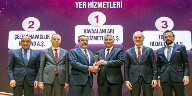 Türk Hava Yolları’nın İştiraki TGS, Yer Hizmetleri Ödülünü Kazandı